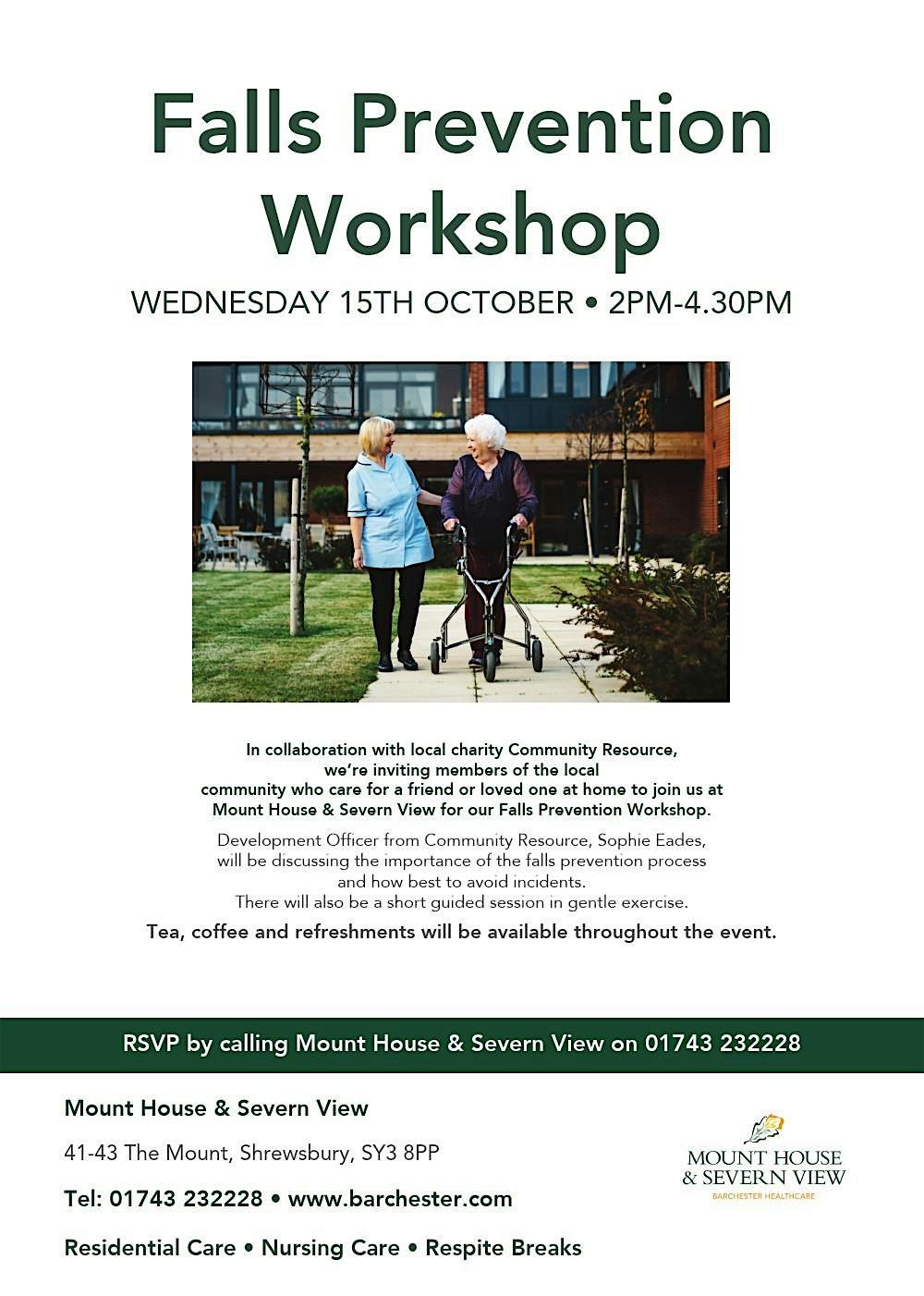 Falls Prevention Workshop