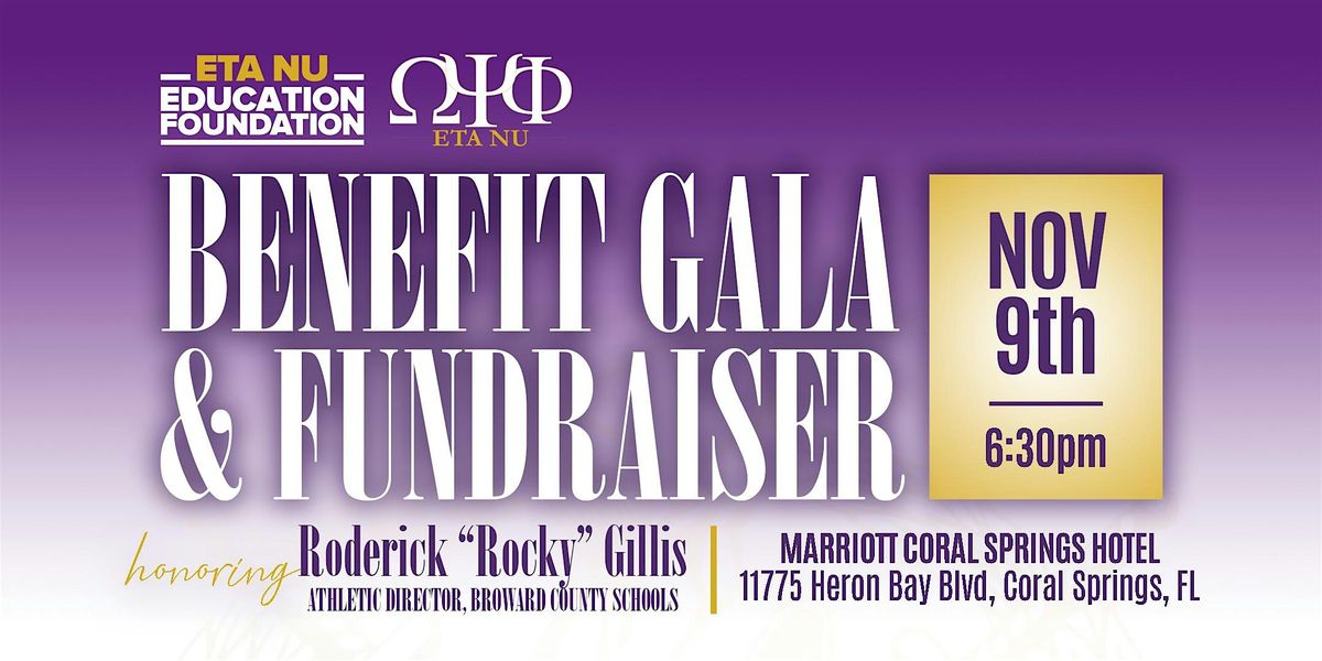 6th Annual Eta Nu Benefit Gala & Fundraiser