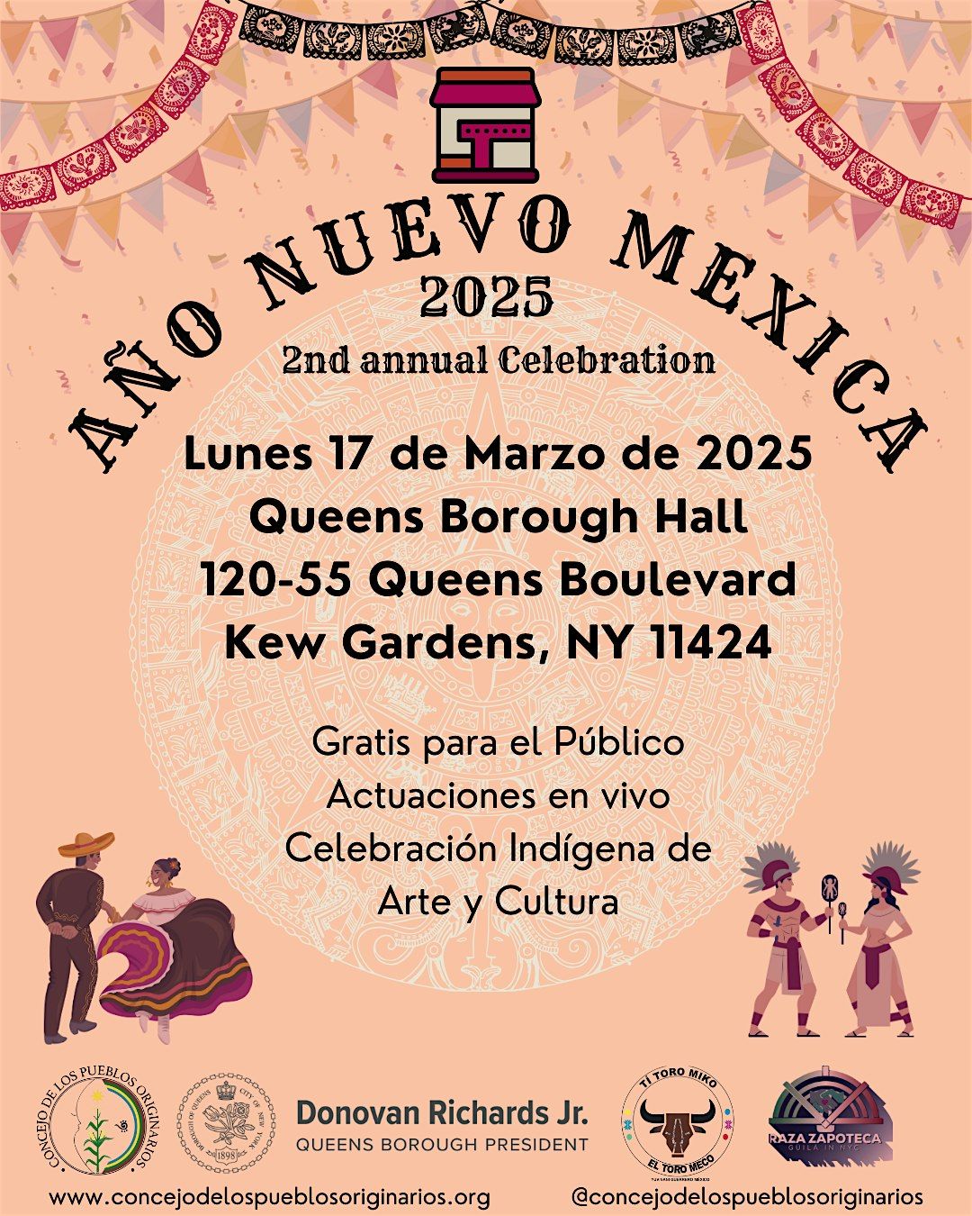 A\u00f1o Nuevo Mexica 2025