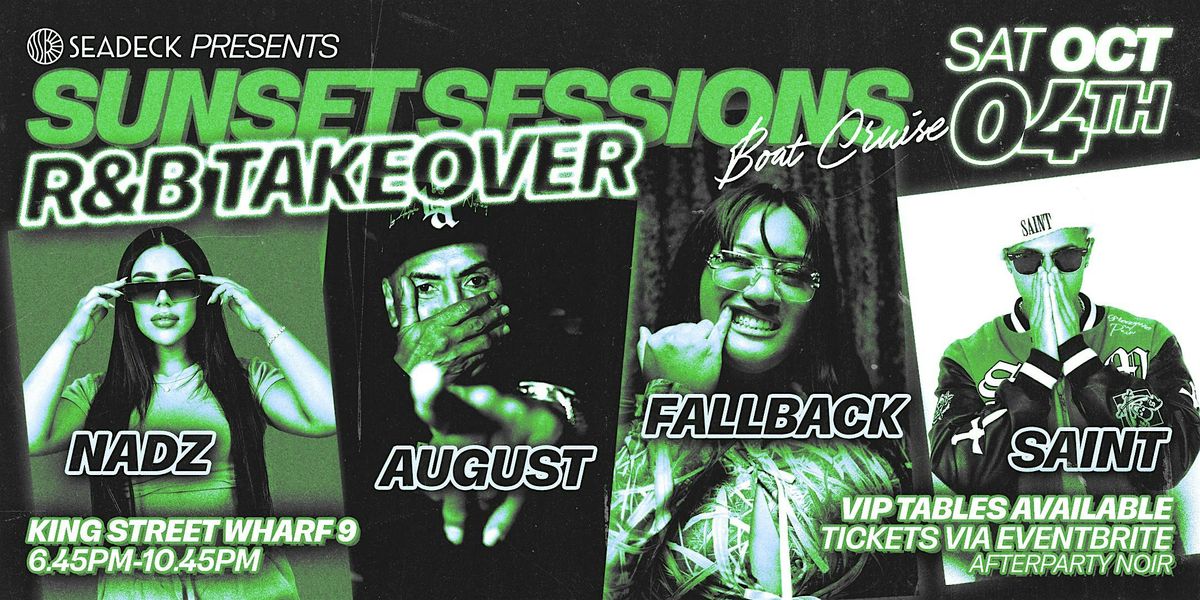 SEADECK presents R&B Takeover - Saturday 4th October 2025