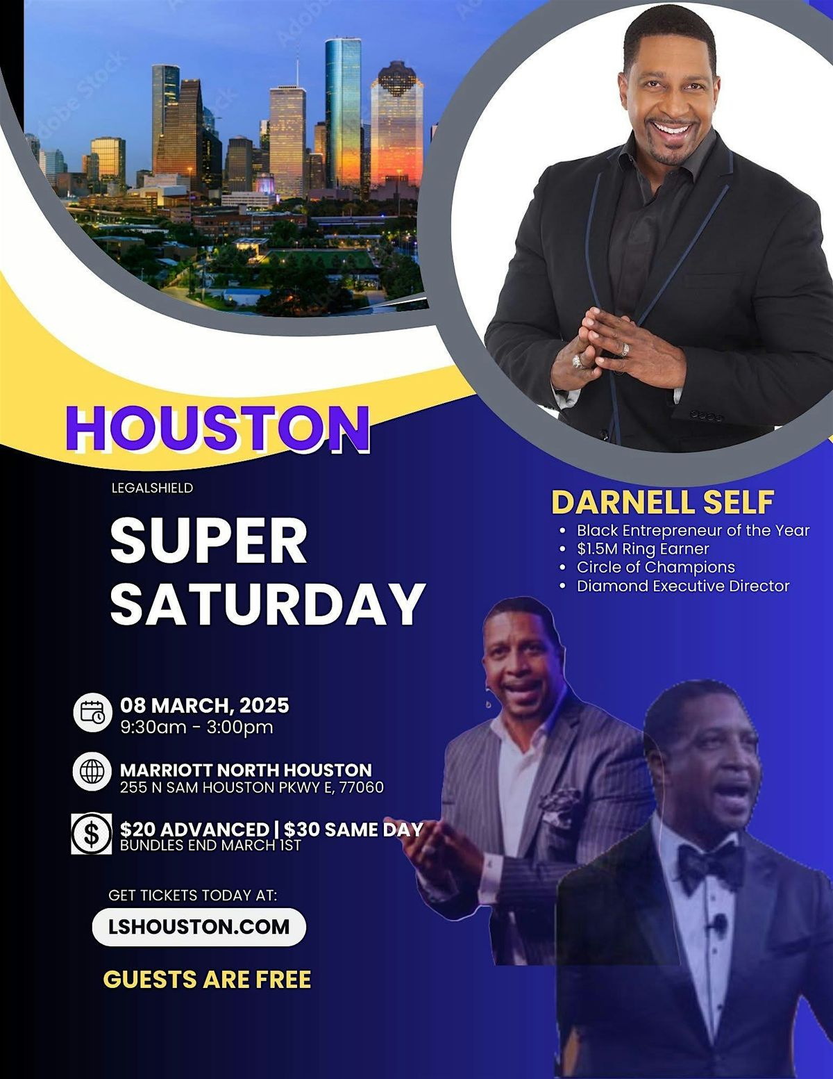 Super Saturday with $1.5 Million Dollar Ring Earner, Mr. Darnell Self