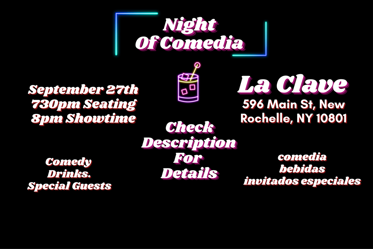 New Rochelle's Night of Comedia