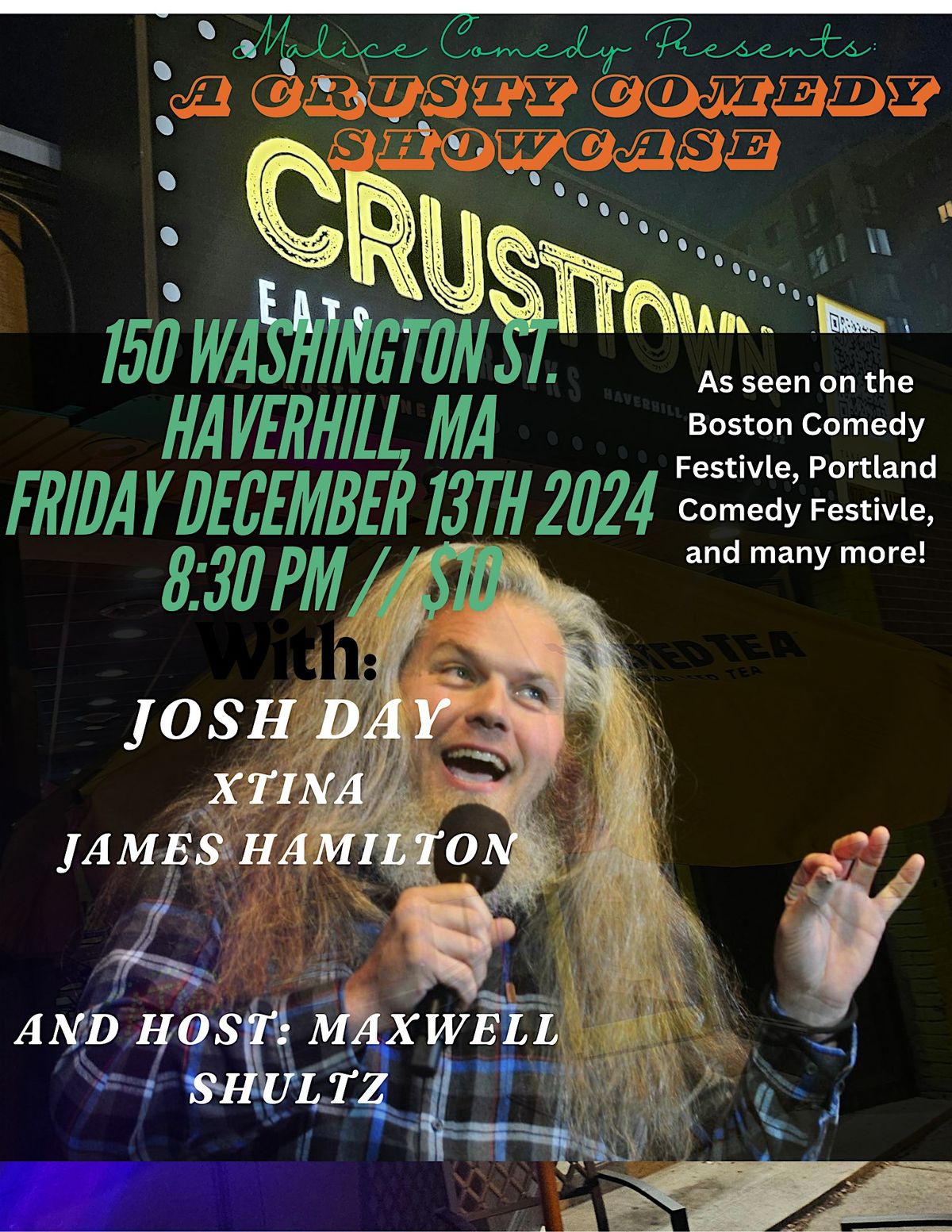 Malice Comedy Presents: JOSH DAY