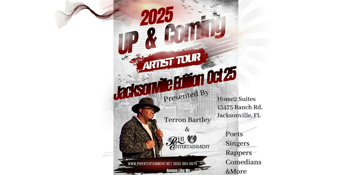 2025 UP & COMING ARTISTS TOUR JACKSONVILLE EDITION