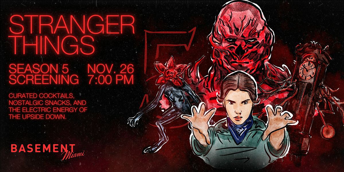 EDITION Social Club: Stranger Things Watch Event