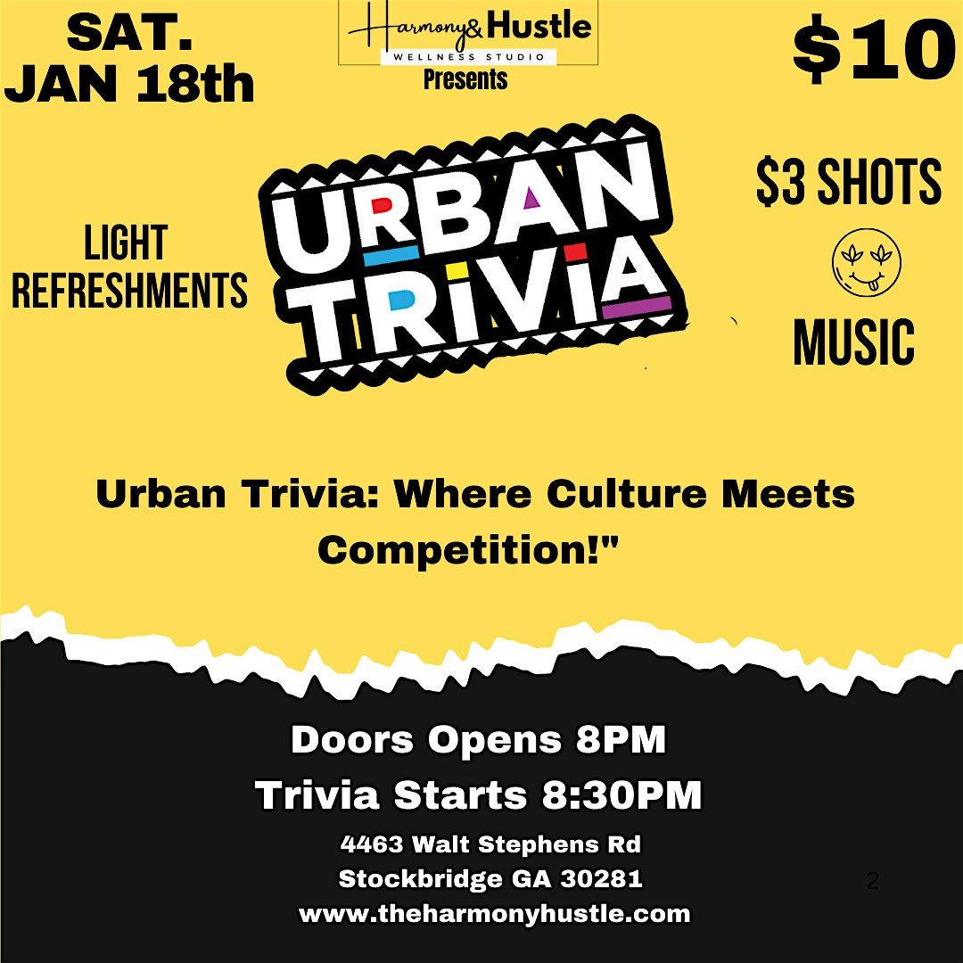 Urban Trivia Night