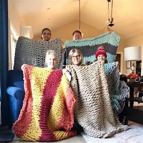 Moulin Wakefield TUESDAY! Chunky Blanket Making with Friends!