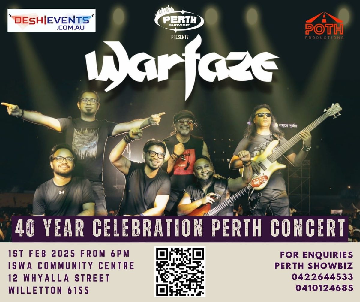 WARFAZE LIVE CONCERT          01 02 2025