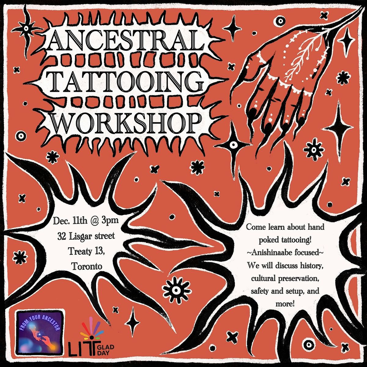 Ancestral Tattoo: Beginner Workshop by From Your Ancestor Project