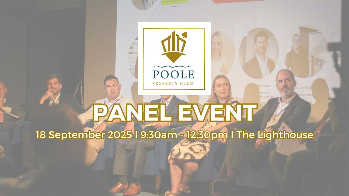 Poole Property Club Panel Event