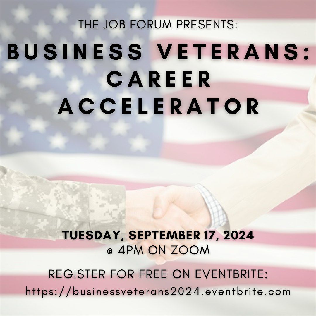 Business Veterans Career Accelerator