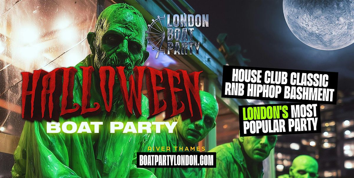 Halloween Boat Party with FREE After Party!