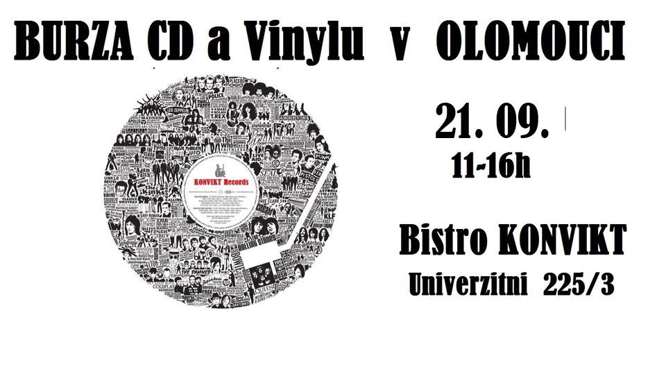 BURZA CD a LP, Olomouc