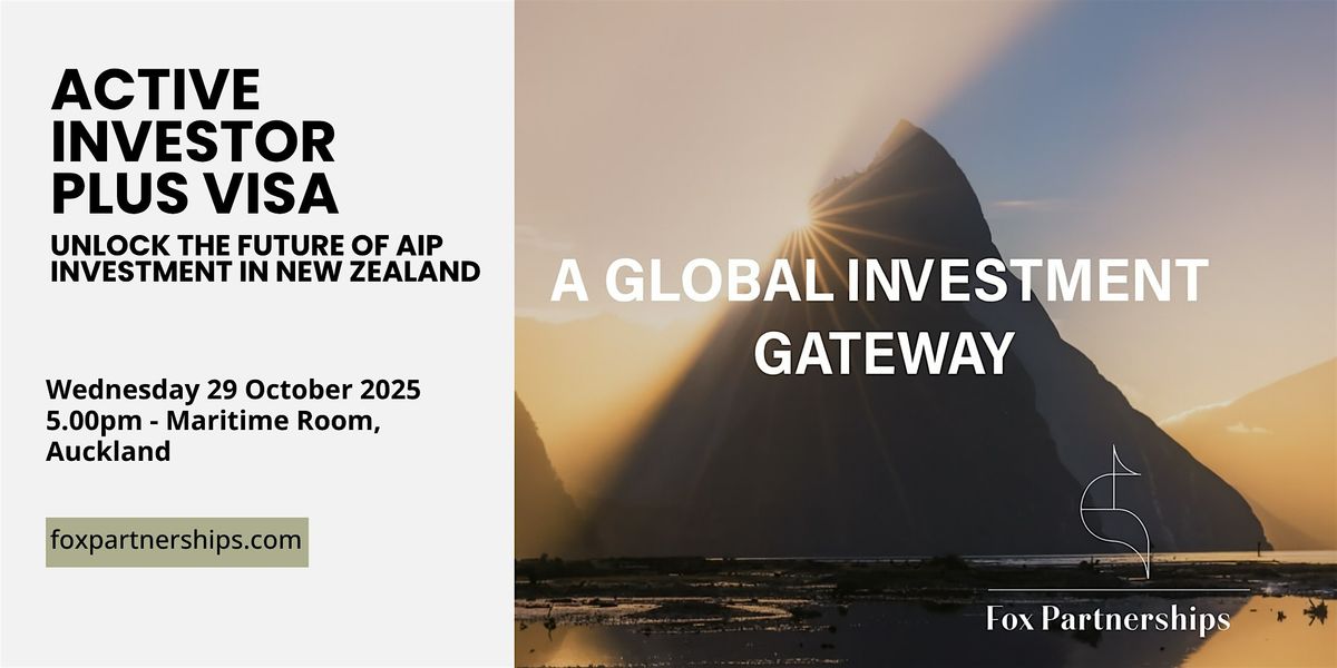Introducing Fox Partnerships \u2013 Your AIP Investment Gateway