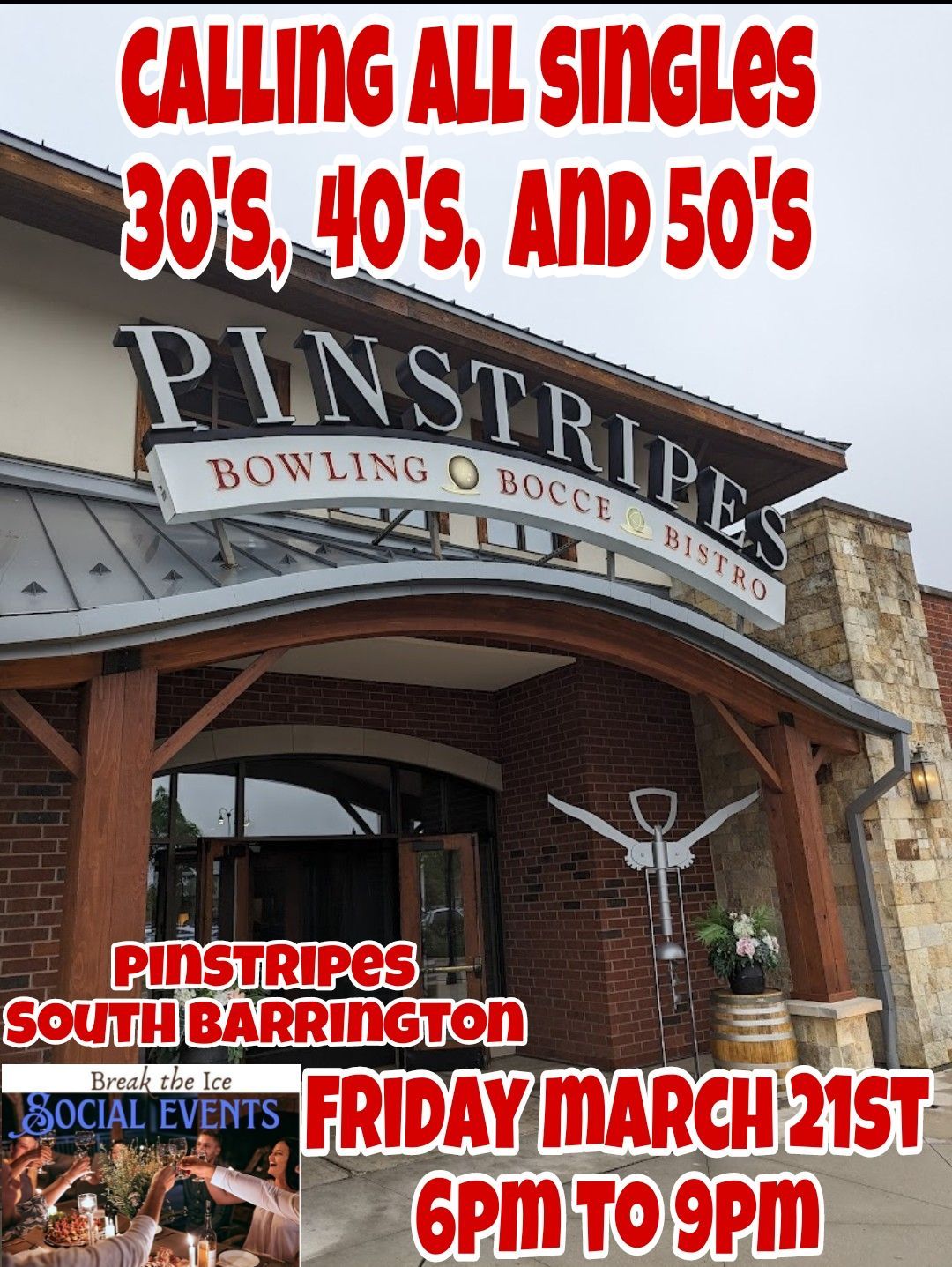 Calling All Singles South Barrington Pinstripes 