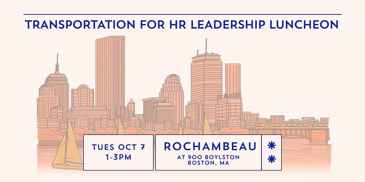 Transportation for HR Leadership Luncheon