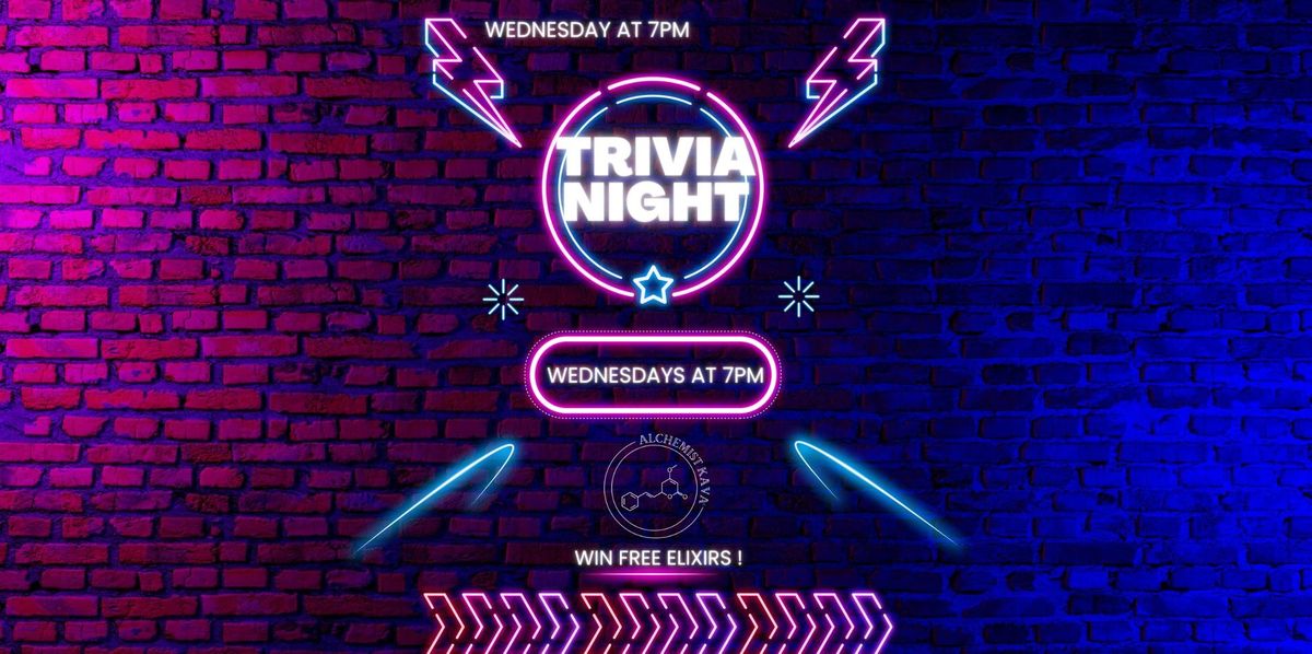 Trivia at Alchemist Kava Bar & Lounge