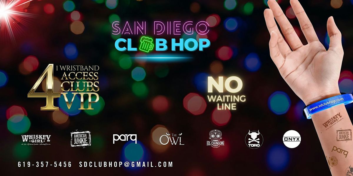 4 CLUBS IN 1 NIGHT FRI. DEC. 13TH