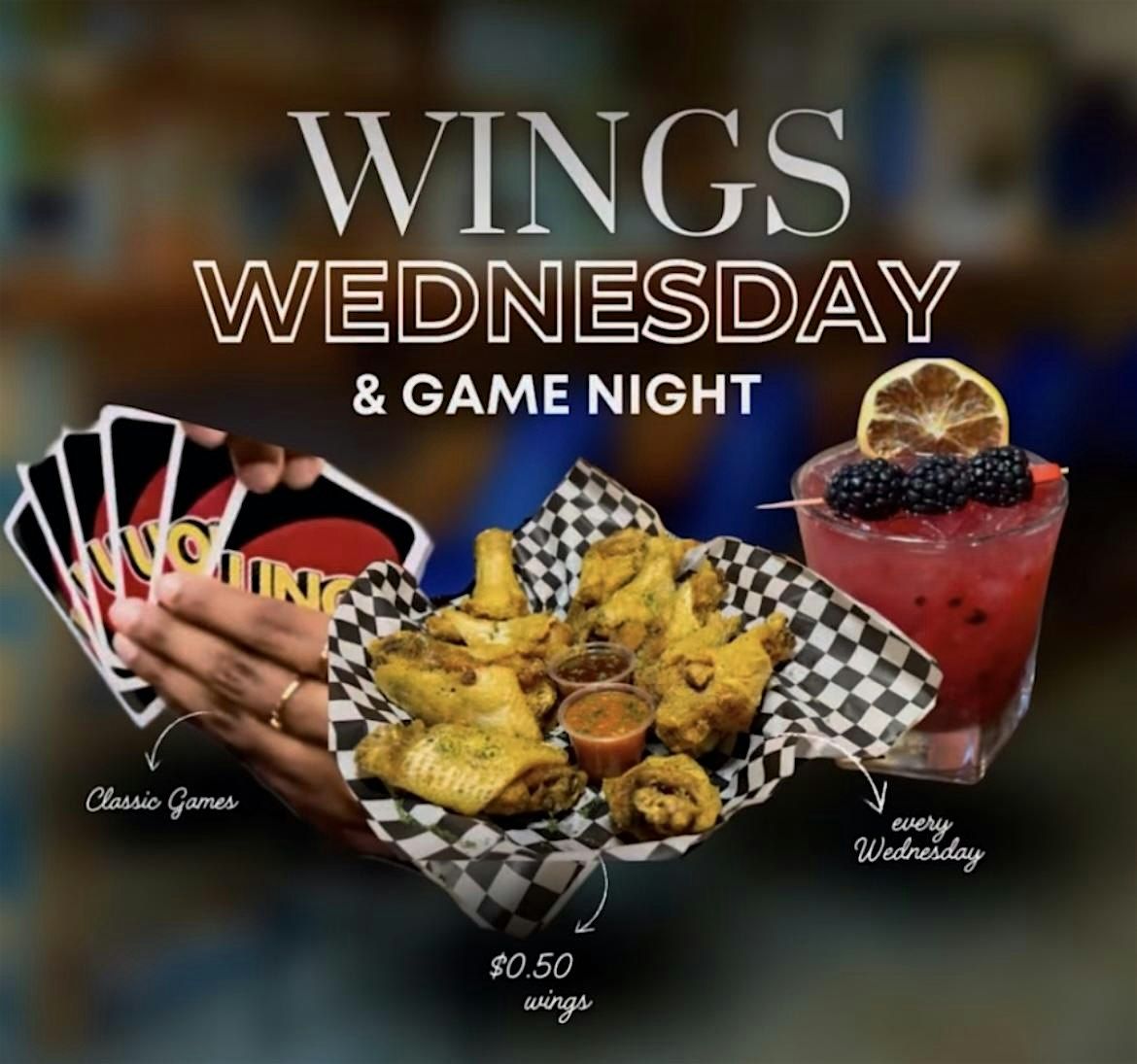 Wing Wednesday & Game Night
