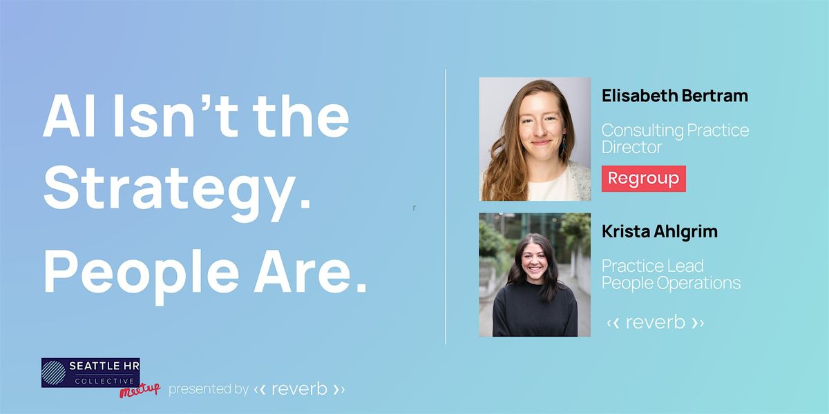 AI Isn\u2019t the Strategy. People Are.