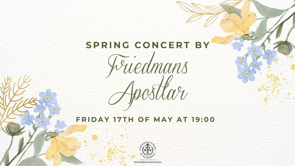 Spring Concert by Friedmans Apostlar