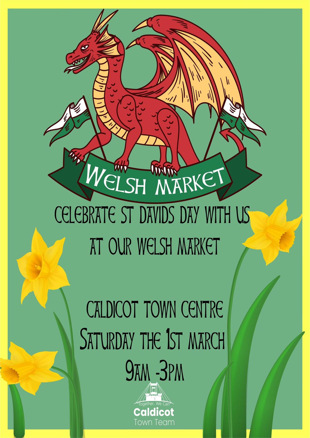 St David's Day Market - Caldicot Town Centre