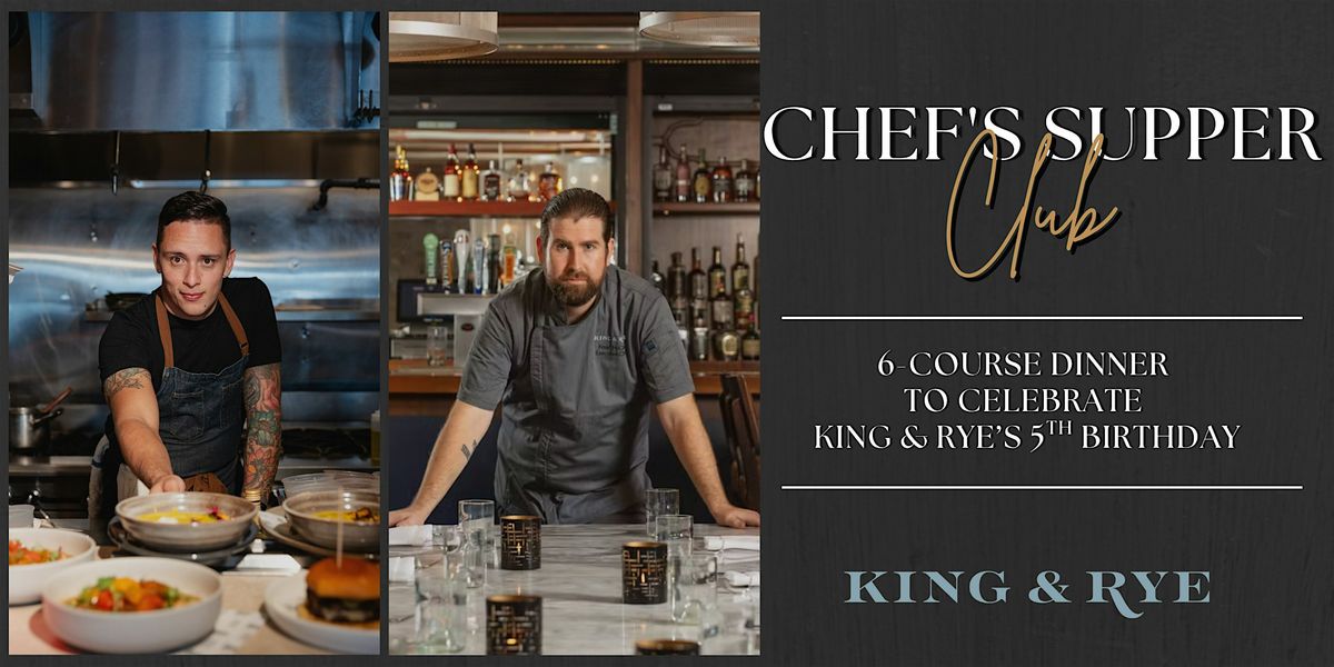 Chef's Supper Club | 6-Course Dinner Experience