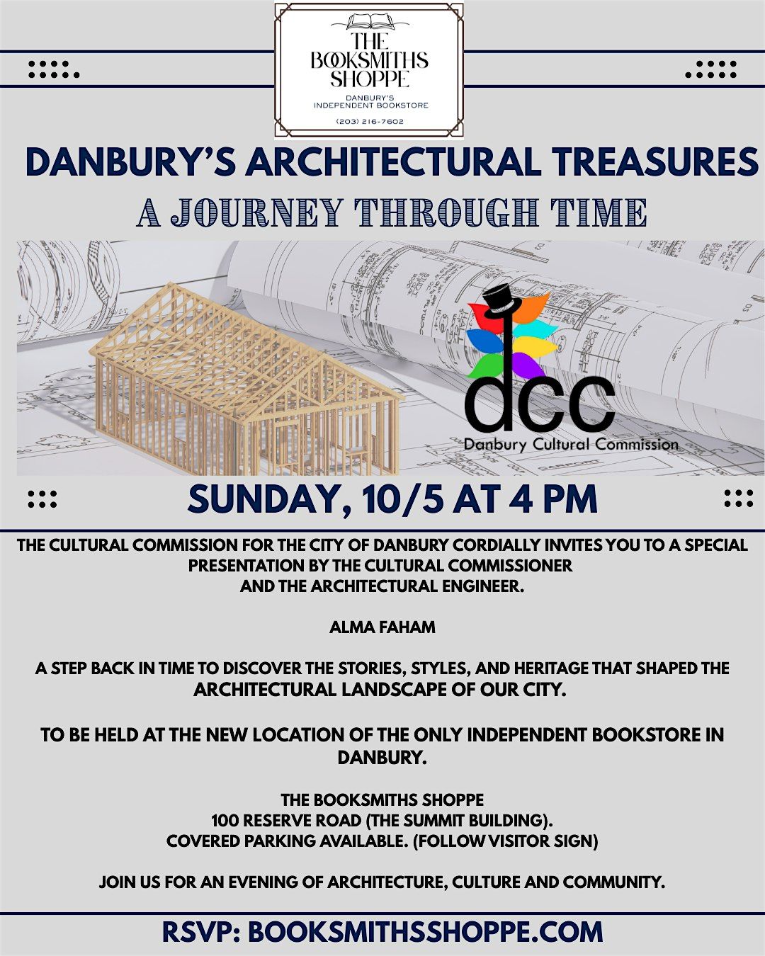 Danbury\u2019s Architectural Treasures:  A Journey Through Time | Sun 10\/5 | 4PM