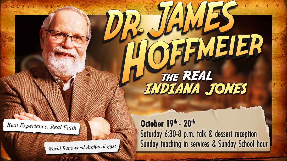 Dr. James Hoffmeier (Biblical Archaeologist) The Real Indiana Jones