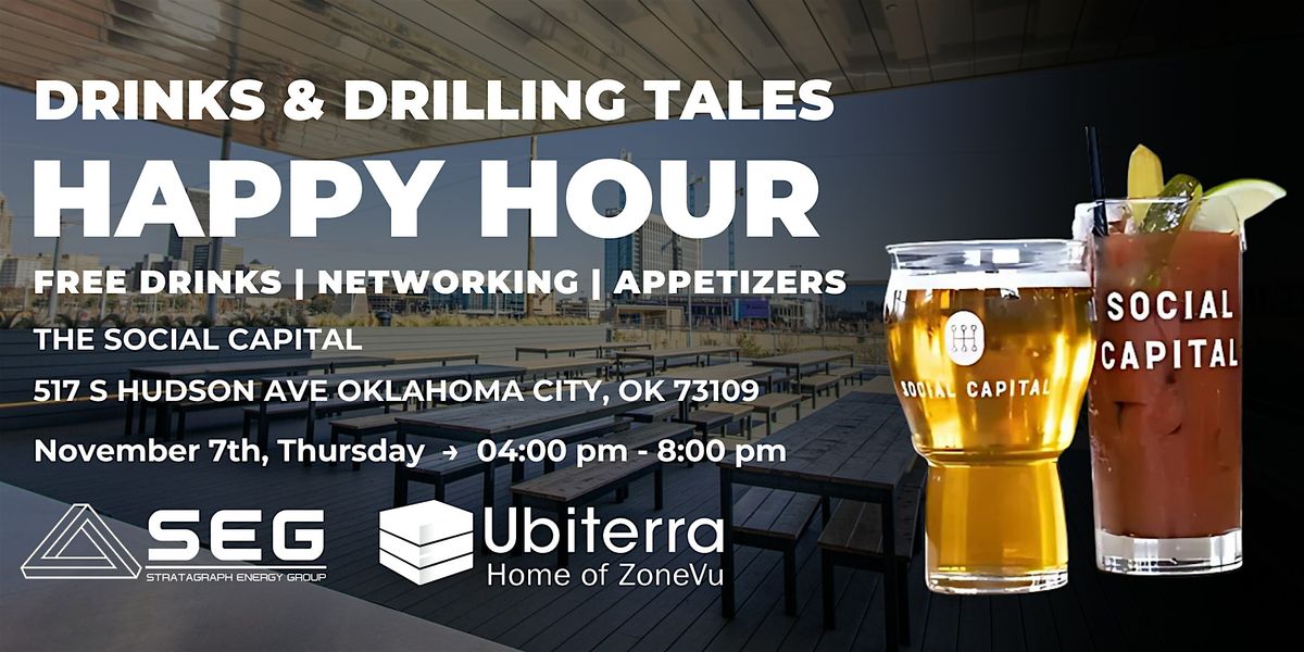 Stratagraph and ZoneVu: Drinks & Drilling Tales Happy Hour