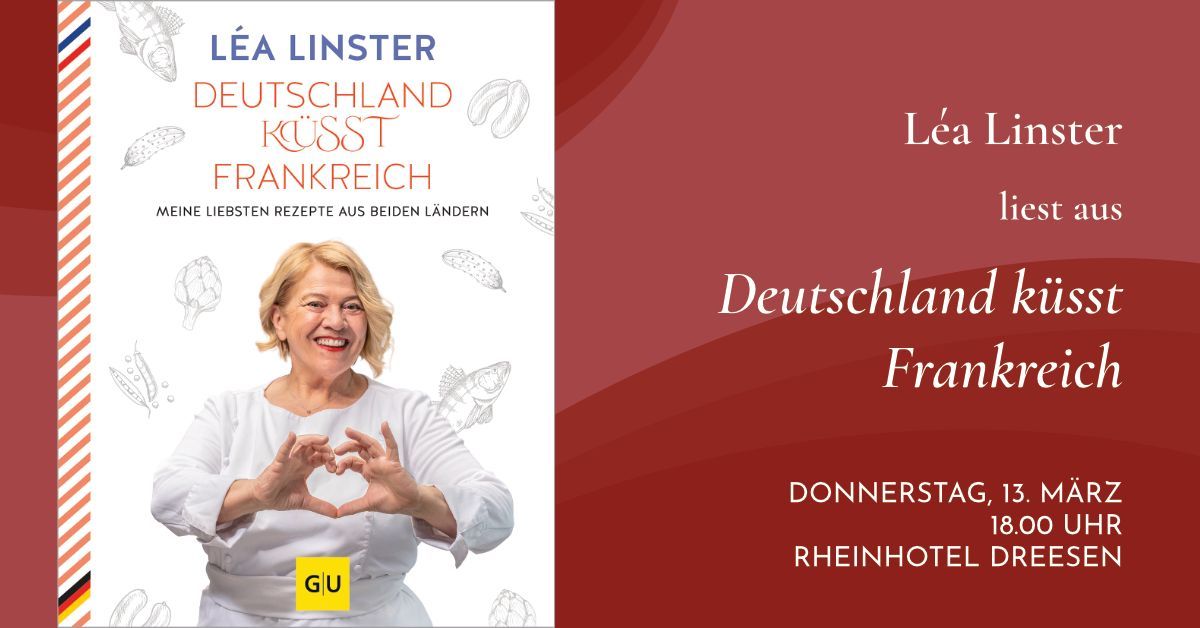 L\u00e9a Linster liest aus \u00bbDeutschland k\u00fcsst Frankreich\u00ab