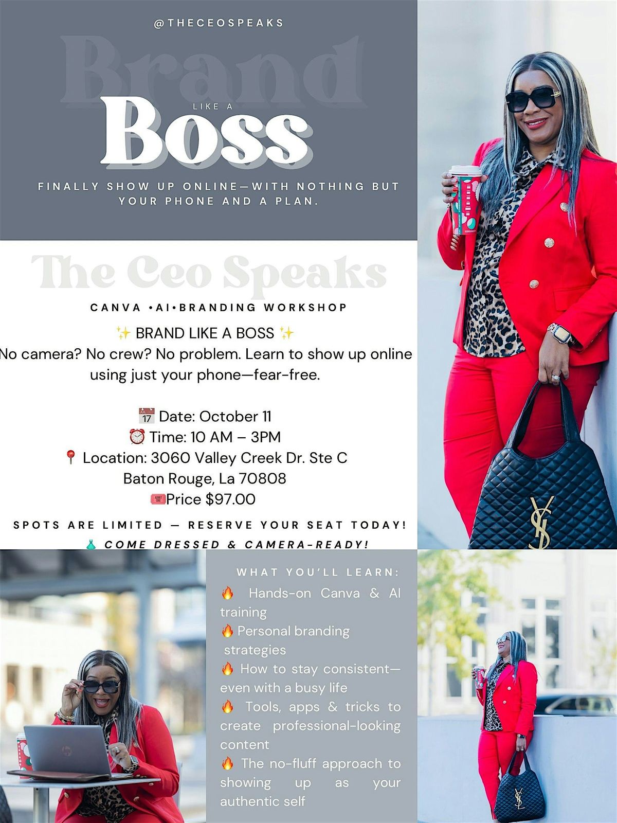 THE CEO SPEAKS PRESENTS: BRAND LIKE A BOSS