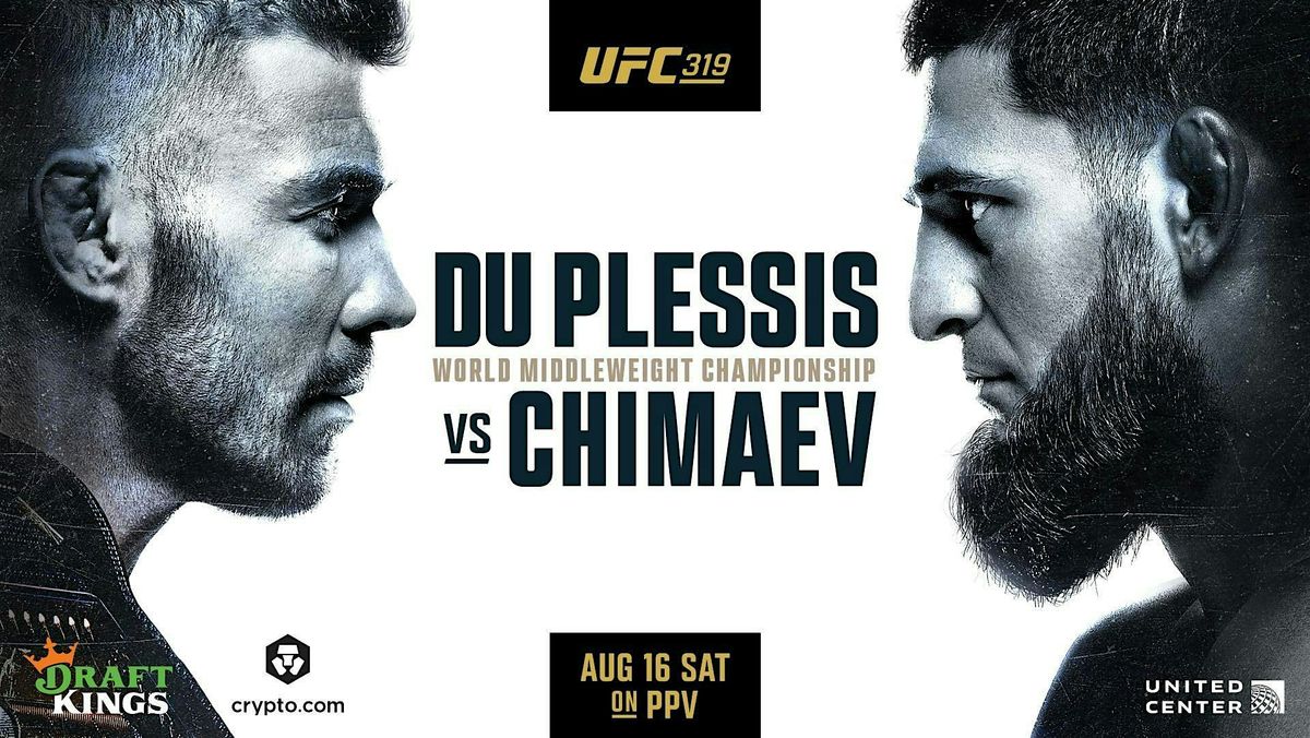 UFC 319: Du Plessis vs Chimaev Watch Party at Chako's Social
