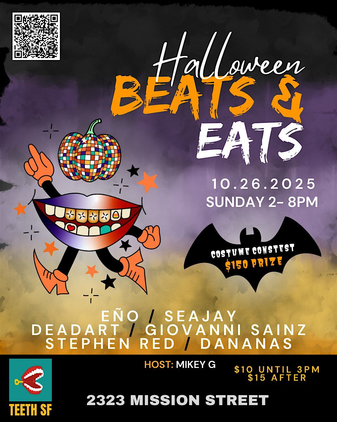 BEATS & EATS HALLOWEEN PARTY