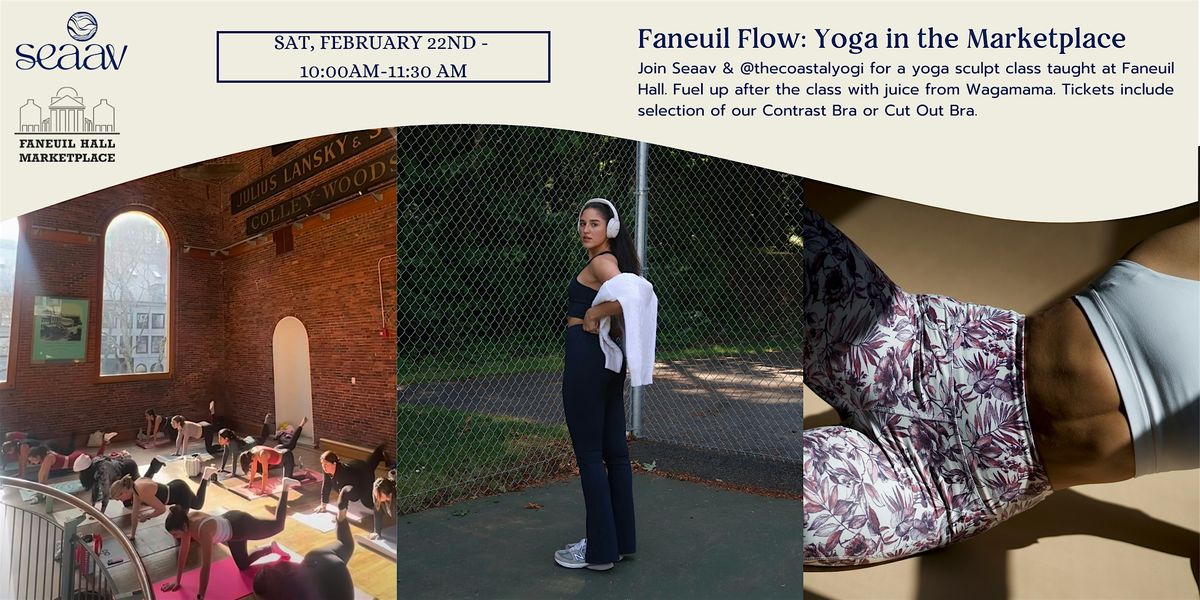 Faneuil Flow: Yoga Sculpt in the Marketplace with @thecoastalyogi