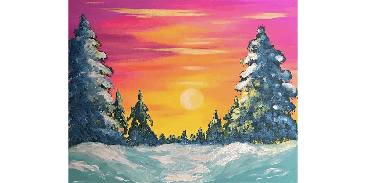 First Snow - Paint and Sip in Cincinnati | Classpop!\u2122