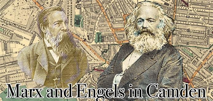 Marx and Engels in Camden - walking tour