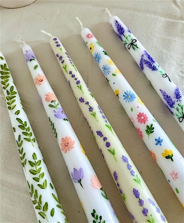 CANDLE PAINTING WORKSHOP IN LISBON