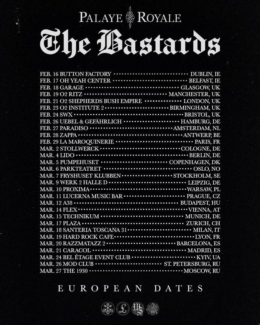 Palaye Royale Madrid Tickets