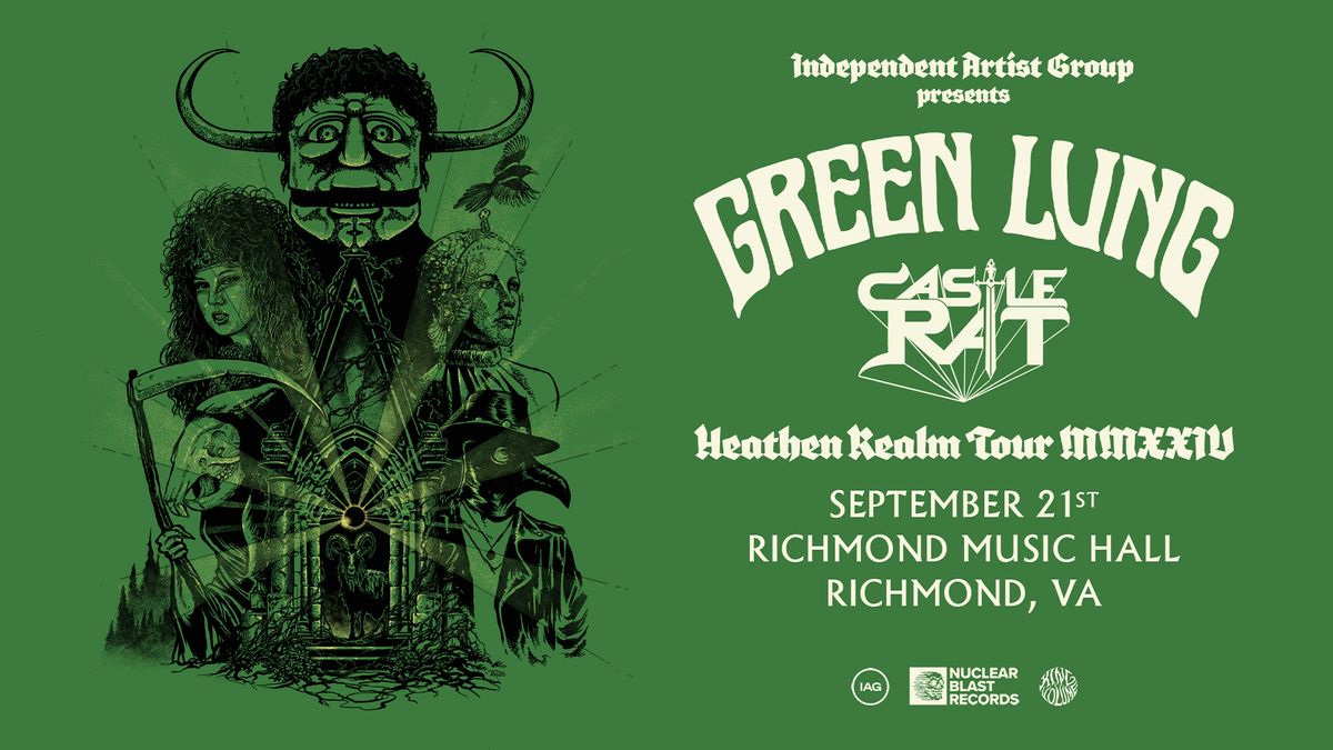 Green Lung w\/ Castle Rat at Richmond Music Hall 9\/21\/24