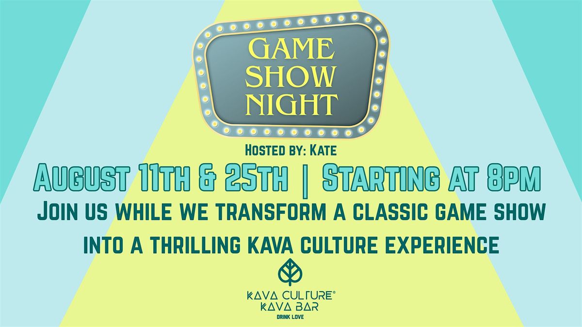Game Show Night
