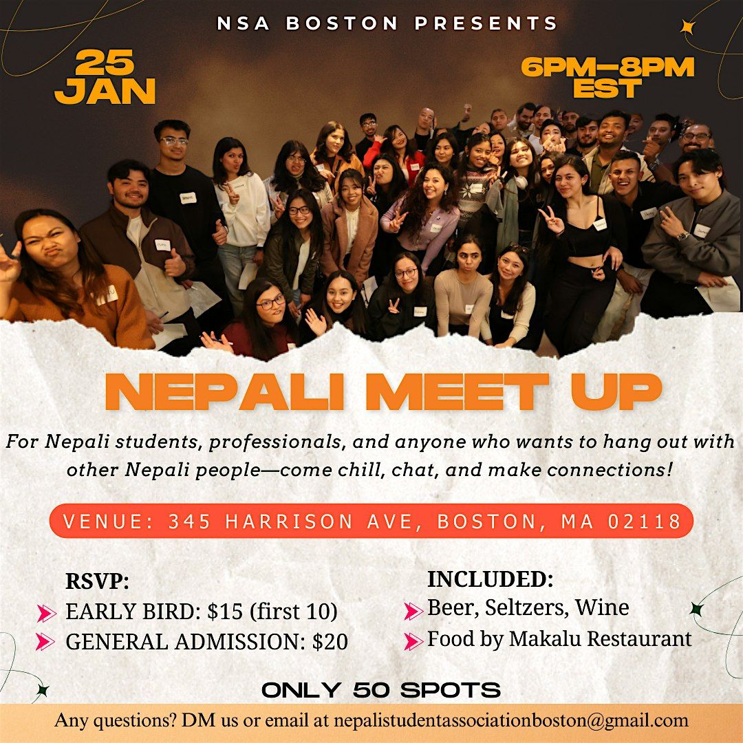 NSA Boston | Nepali Meet Up Night