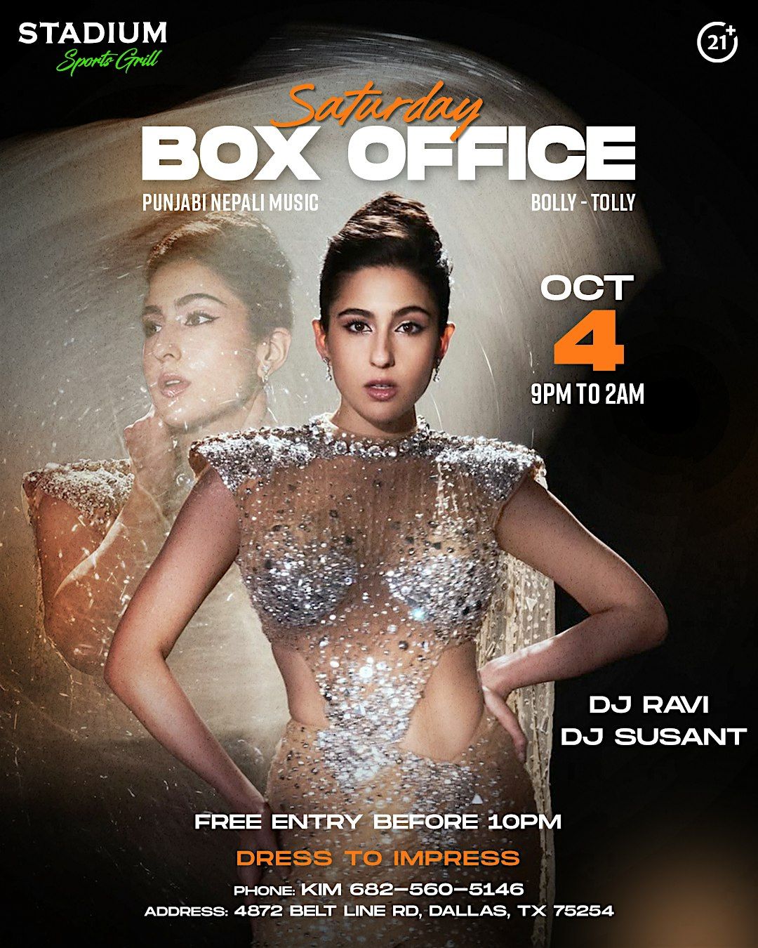 SATURDAY BOX OFFICE-BOLLY TOLLY MUSIC-SAT NIGHT-OCT 4-STADIUM-ADDISON
