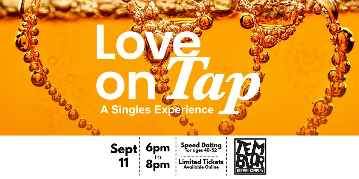 Speed Dating @ Temblor Brewing