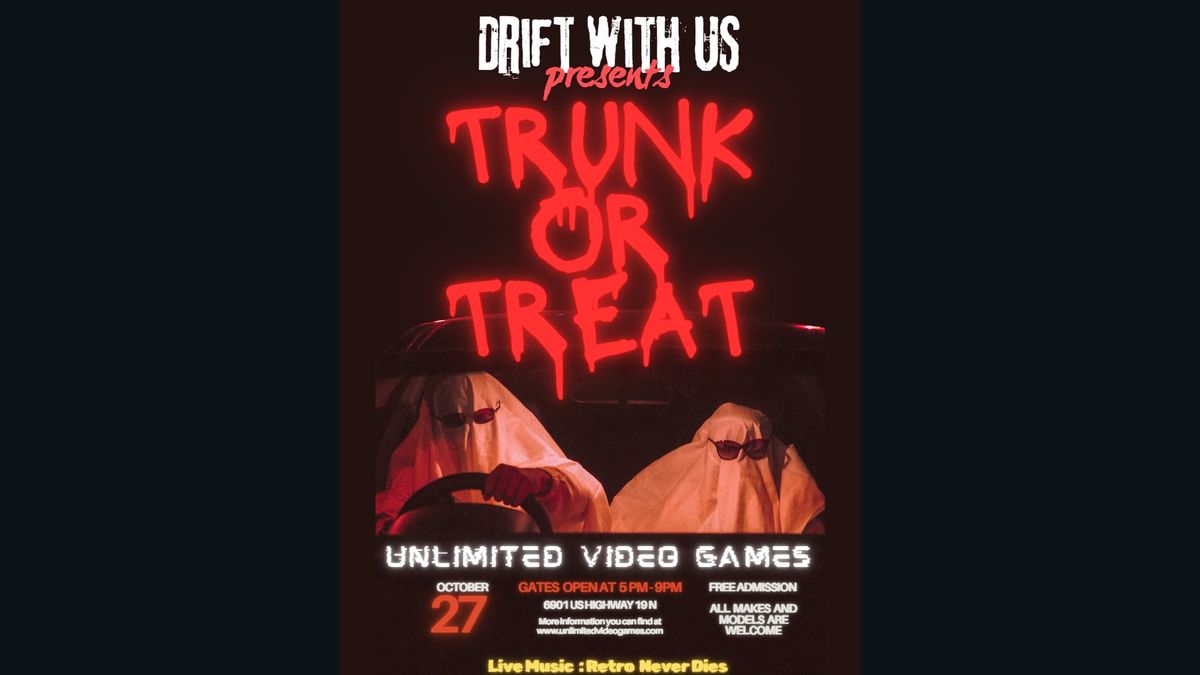 Drift With Us Present: Trunk or Treat