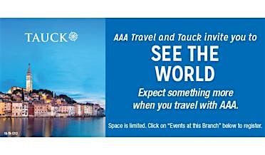 Travel Presentation with AAA Travel and Tauck Tours