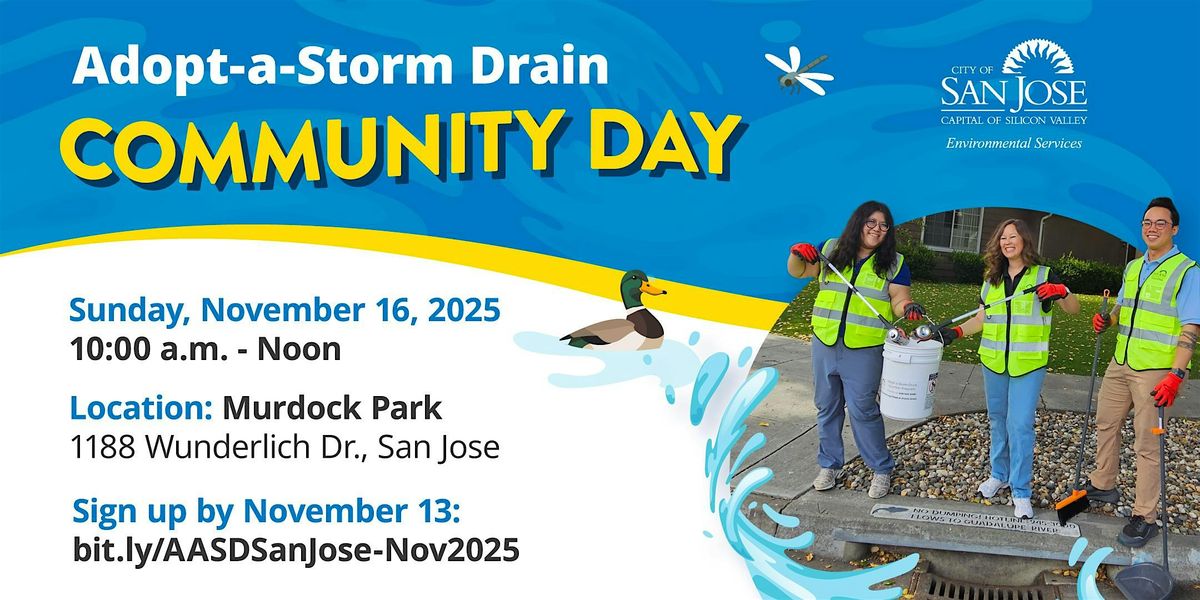 Adopt-a-Storm Drain Community Day