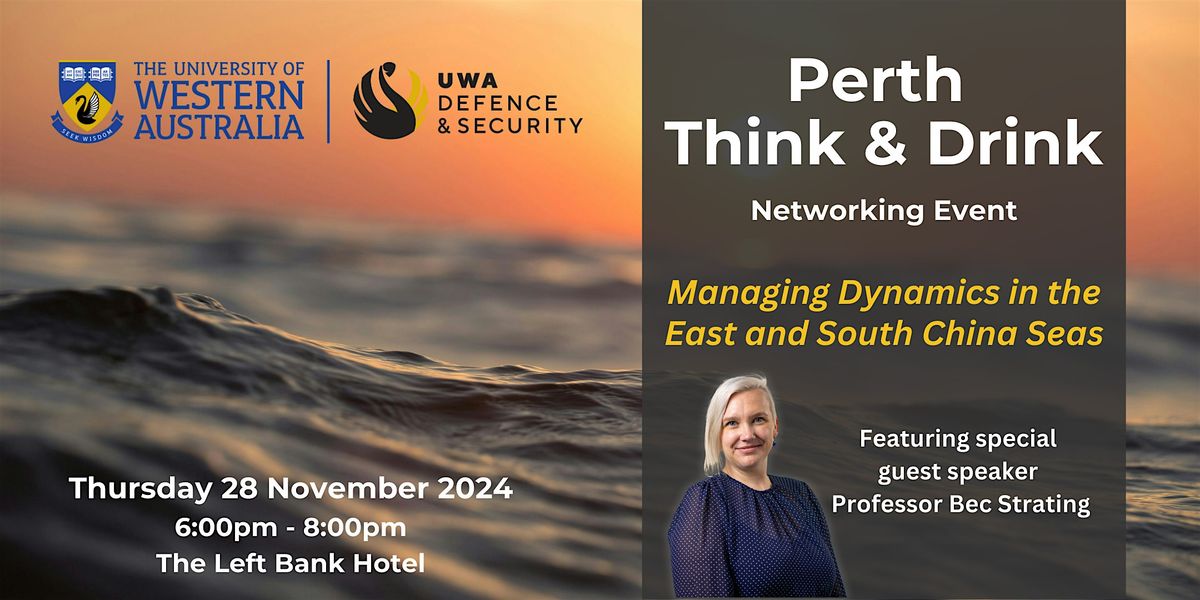 Perth Think & Drink with Professor Bec Strating