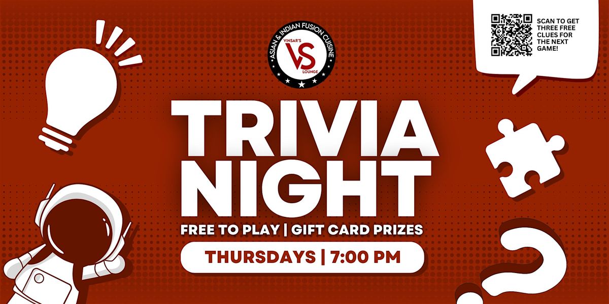Phoenix Trivia Night at Vinsar's Lounge