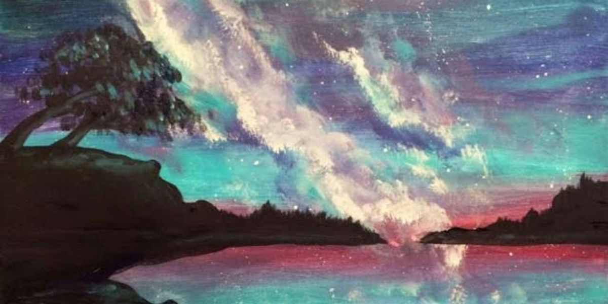 Stardust Lagoon - Paint and Sip by Classpop!\u2122